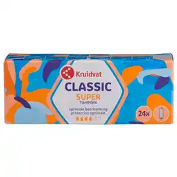 Kruidvat Kruidvat Classic Super Tampons aanbieding