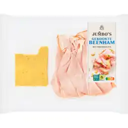 Jumbo Jumbo's Gekookte Ham met Mosterdsaus 120g aanbieding