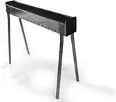 Bol.com BBQ voor Arrosticini - 82 cm met grill - met houtskool - plaats voor 40 stokjes aanbieding