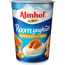 Dekamarkt Almhof Roomyoghurt walnoot & Griekse honing aanbieding