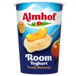 Dekamarkt Almhof Roomyoghurt perzik - maracuja aanbieding