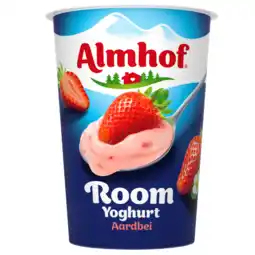 Dekamarkt Almhof Roomyoghurt aardbei aanbieding