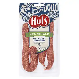 Dekamarkt Huls Groninger metworst aanbieding