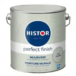 Praxis Histor Perfect Finish Muurverf - Mat - Gull Feather - 2,5L aanbieding