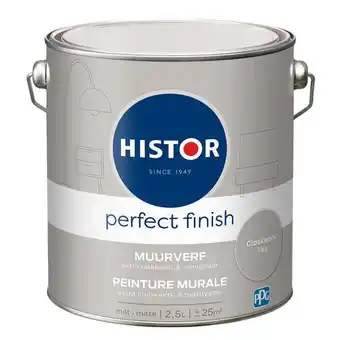 Praxis Histor Perfect Finish Muurverf - Mat - Clockwork Toy - 2,5L aanbieding
