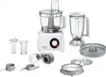 EP BOSCH MC812W620 MultiTalent 8 Food Processor - Wit aanbieding