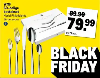 Makro WMF 60-delige bestekset aanbieding
