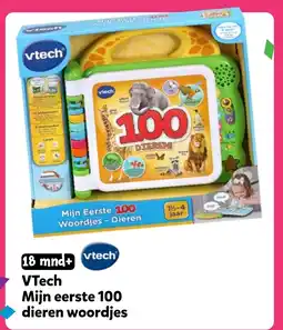 Intertoys VTech Mijn eerste 100 dieren woordjes aanbieding