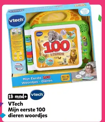 Intertoys VTech Mijn eerste 100 dieren woordjes aanbieding