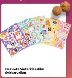 Intertoys De Grote Sinterklaasfilm Stickervellen aanbieding