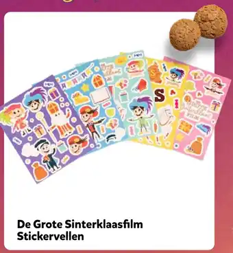 Intertoys De Grote Sinterklaasfilm Stickervellen aanbieding