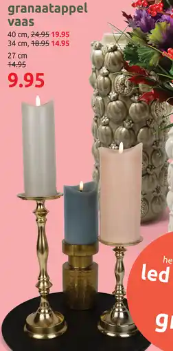 Deka Tuin Granaatappel vaas aanbieding