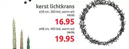 Deka Tuin Kerst lichtkrans aanbieding