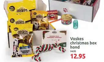Deka Tuin Voskes christmas box hond aanbieding