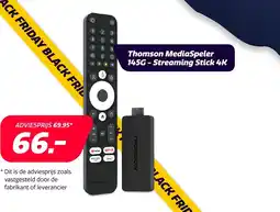 Euronics Thomson MediaSpeler 145G-Streaming Stick 4K aanbieding