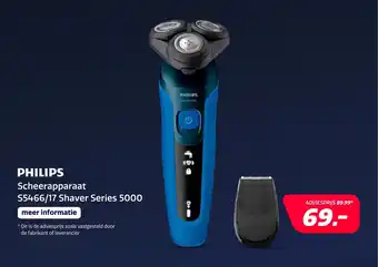 Euronics Philips Scheerapparaat aanbieding