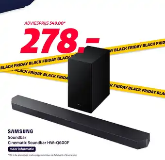 Euronics Samsung Soundbar aanbieding