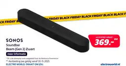 Euronics Sonos Soundbar aanbieding