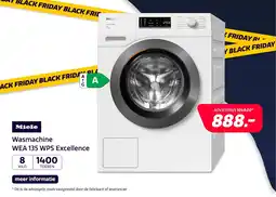 Euronics Miele Wasmachine WEA 135 WPS Excellence aanbieding