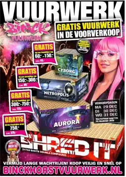 Binckhorst Vuurwerk Vuurwerk aanbieding