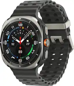 Coolblue Samsung Galaxy Watch Ultra (2025) 4G Titanium Zilver 47mm aanbieding