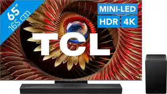 Coolblue TCL 65 QD Mini-led C81K 4K (2025) + TCL Q65H aanbieding