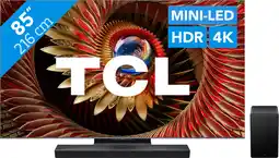 Coolblue TCL 85 QD Mini-led C81K 4K (2025) + TCL Q65H aanbieding
