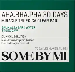 De Online Drogist Some By Mi AHA.BHA.PHA 30 Days Miracle Truecica Clear Pad aanbieding