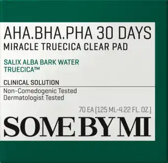 De Online Drogist Some By Mi AHA.BHA.PHA 30 Days Miracle Truecica Clear Pad aanbieding