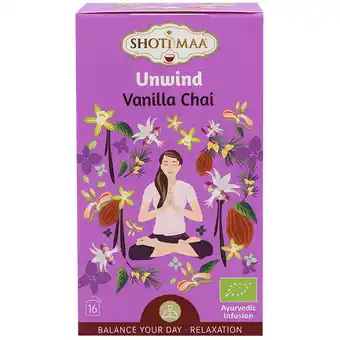 Holland & Barrett Shoti Maa Unwind - 16 theezakjes aanbieding