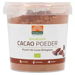 Holland & Barrett Mattisson Cacaopoeder - 300g aanbieding