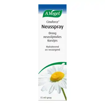 Holland & Barrett A.Vogel Cinuforce Neusspray Droog Neusslijmvlies Korstjes (15ml) aanbieding