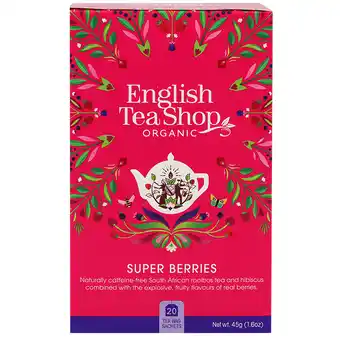 Holland & Barrett English Tea Shop Super Berries - 20 theezakjes aanbieding