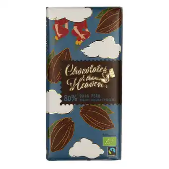 Holland & Barrett Chocolates From Heaven Puur 80% Cacao - 100g aanbieding