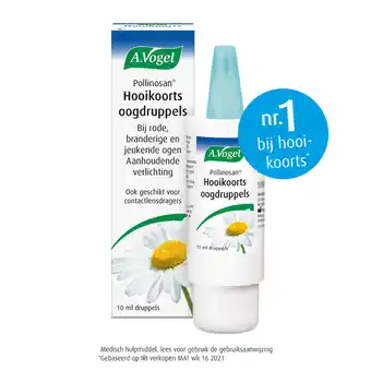 Holland & Barrett A.Vogel Pollinosan Hooikoorts Oogdruppels (10ml) aanbieding