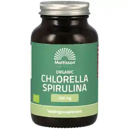 Holland & Barrett Mattisson Chlorella Spirulina 500mg - 240 tabletten aanbieding