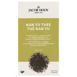Holland & Barrett Jacob Hooy Nan Yu Thee (50 Theezakjes) aanbieding