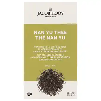 Holland & Barrett Jacob Hooy Nan Yu Thee (50 Theezakjes) aanbieding