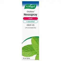 Holland & Barrett A.Vogel Cinuforce Neusspray Extra Sterk - 20ml aanbieding