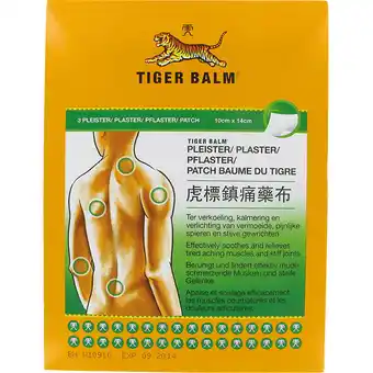 Holland & Barrett Tiger Balm Pleisters aanbieding