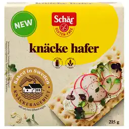 Holland & Barrett Schär Knäckebrot met Havervlokken Glutenvrij - 215g aanbieding