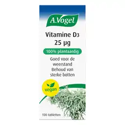 Holland & Barrett A.Vogel Vitamine D3 25 mcg (100 Tabletten) aanbieding