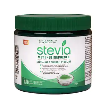 Holland & Barrett Nature's Garden Stevia Poeder - 170g aanbieding
