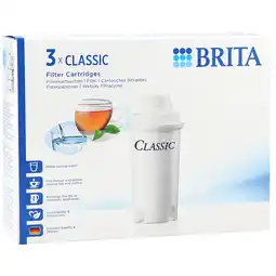 Holland & Barrett BRITA Waterfilterpatroon Classic Filters - 3 filters aanbieding