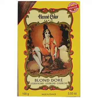 Holland & Barrett Henne Color Haarverf Poeder Blond Doré - 100g aanbieding
