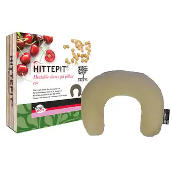 Holland & Barrett Treets Hittepit Kersenpitkussen Eco U-model aanbieding