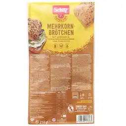 Holland & Barrett Schär Mehrkorn Brötchen Afbakbroodjes Glutenvrij - 4 stuks aanbieding