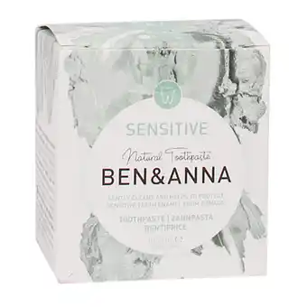 Holland & Barrett Ben & Anna Tandpasta Sensitive - 100ml aanbieding