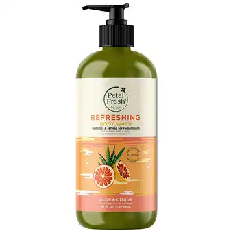 Holland & Barrett Petal Fresh Refreshing Body Wash Aloe & Citrus - 475ml aanbieding