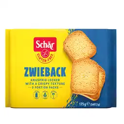 Holland & Barrett Schär Zwieback Toast Glutenvrij aanbieding